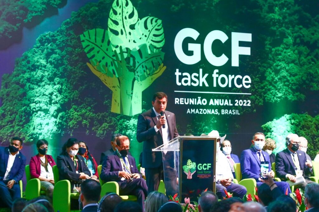 Wilson Lima durante abertura do GCF Task Force